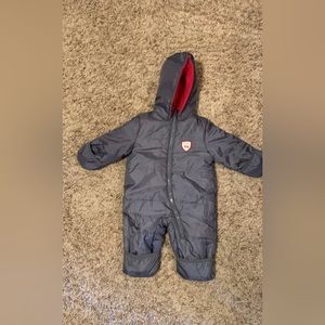 9/12 month baby snowsuit